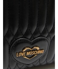 LOVE MOSCHINO BUBBLY LOVE sac bandouli&egrave;re Noir - Sacs pour Femme - 3