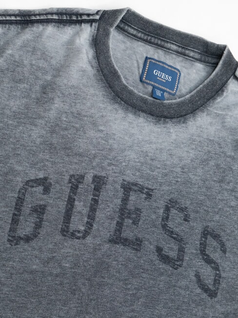 MARINE LOGO T-shirt &agrave; manches courtes &agrave; effet d&eacute;lav&eacute; smartblue - T-shirt