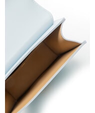 LOVE MOSCHINO HEART TURNLOCK Mini sac &agrave; main avec bandouli&egrave;re bleu clair - Sacs pour Femme - 5