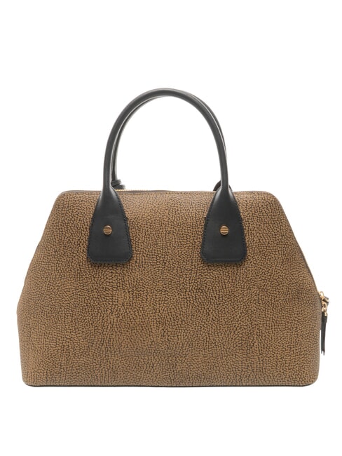 GEMINI Sac &agrave; main avec bandouli&egrave;re op naturel / noir - Sacs pour Femme