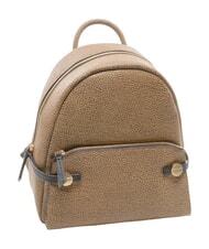 BORBONESE GEMINI Sac &agrave; dos pour femme op naturel / noir - Sacs pour Femme - 4