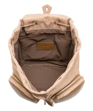 BORBONESE POCHE Sac &agrave; dos avec poches mer Beiger - Sacs pour Femme - 5