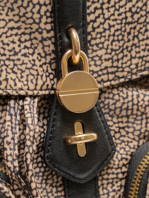 POCHE Sac &agrave; dos avec poches OP / NATUREL / NOIR - Sacs pour Femme