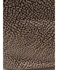 BORBONESE PRIVE Sac bandouli&egrave;re vertical OP / NATUREL / NOIR - Sacs pour Femme - 3