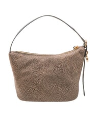 BORBONESE PRIVE Sac bandouli&egrave;re Hobo OP / NATUREL / NOIR - Sacs pour Femme - 4