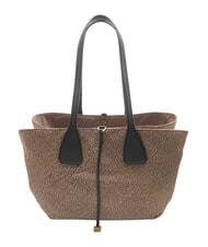 BORBONESE VIS-A-VIS Sac &agrave; provisions OP / NATUREL / NOIR - Sacs pour Femme - 4