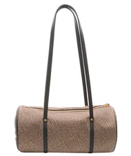 BORBONESE VIS-A-VIS sac bandouli&egrave;re OP / NATUREL / NOIR - Sacs pour Femme - 4