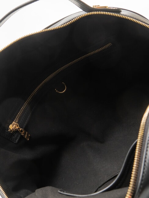 SEXY Sac &agrave; main avec bandouli&egrave;re Noir - Sacs pour Femme