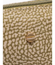 BORBONESE CLASSICA POUCH MEDIUM Beaut&eacute; olive - Pochettes & Trousses - 3