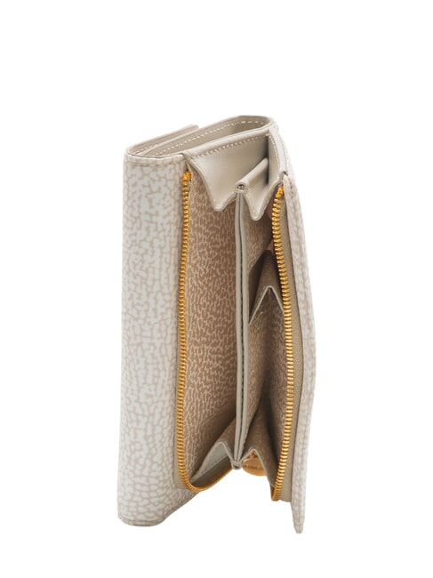 CLASSICA MEDIUM Portefeuille Femme coton blanc - Portefeuilles Femme