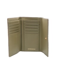 BORBONESE CLASSICA MEDIUM Portefeuille Femme olive - Portefeuilles Femme - 2