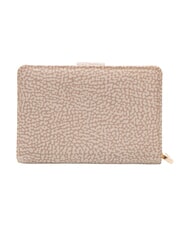 BORBONESE CLASSICA Portefeuille moyen avec porte-monnaie sable - Sacs pour Femme - 3