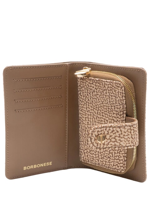 CLASSICA Portefeuille moyen avec porte-monnaie mer Beiger - Sacs pour Femme