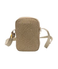 BORBONESE CLASSICA Micro-sac porte-smartphone olive - Sacs pour Femme - 4