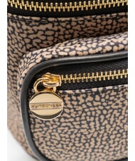 BORBONESE CLASSICA Mini pochette OP / NATUREL / NOIR - Sacs pour Femme - 3