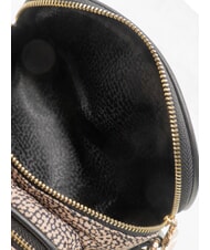 BORBONESE CLASSICA Mini pochette OP / NATUREL / NOIR - Sacs pour Femme - 5