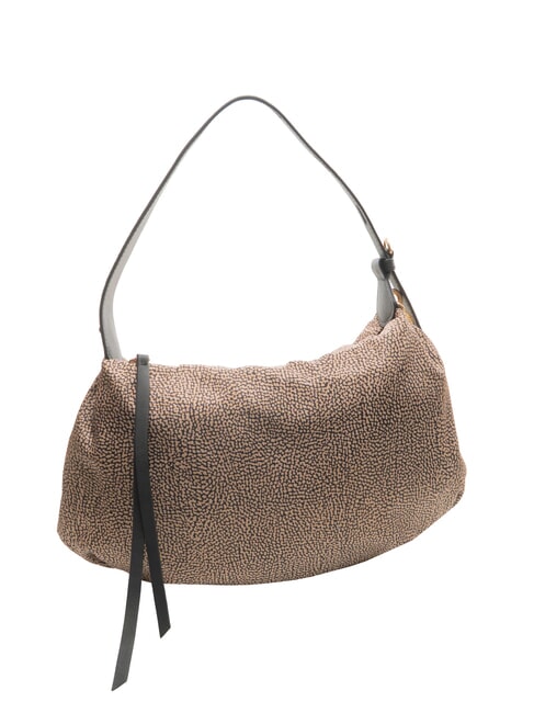 PRIVE Sac bandouli&egrave;re Hobo OP / NATUREL / NOIR - Sacs pour Femme