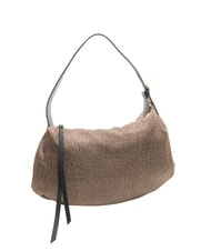 BORBONESE PRIVE Sac bandouli&egrave;re Hobo OP / NATUREL / NOIR - Sacs pour Femme - 2