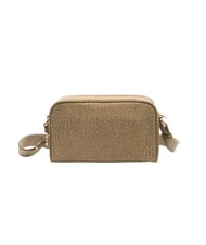 BORBONESE BORBONAIS Mini sac &agrave; bandouli&egrave;re, en tissu olive - Sacs pour Femme - 4