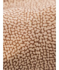 BORBONESE PLIE Sac bandouli&egrave;re Hobo mer Beiger - Sacs pour Femme - 3