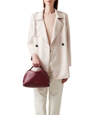 BORBONESE SEXY SMALL Petit sac &agrave; main avec bandouli&egrave;re merlot - Sacs pour Femme - 5