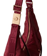 BORBONESE FOLD Sac d'&eacute;paule merlot - Sacs pour Femme - 4
