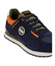 COLMAR TRAVIS SPORT COLORS Baskets marine/militaire/orange - Chaussures Homme - 3