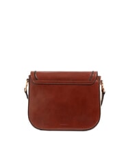 THE BRIDGE LUCE Mini sac bandouli&egrave;re en cuir MARRON - Sacs pour Femme - 3