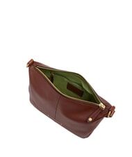 THE BRIDGE LETIZIA Sac bandouli&egrave;re en cuir MARRON - Sacs pour Femme - 4