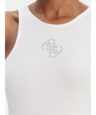 GUESS GUENDALINA Haut blanc pur - T-shirt - 3