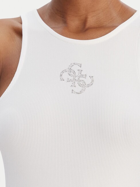 GUENDALINA Haut blanc pur - T-shirt