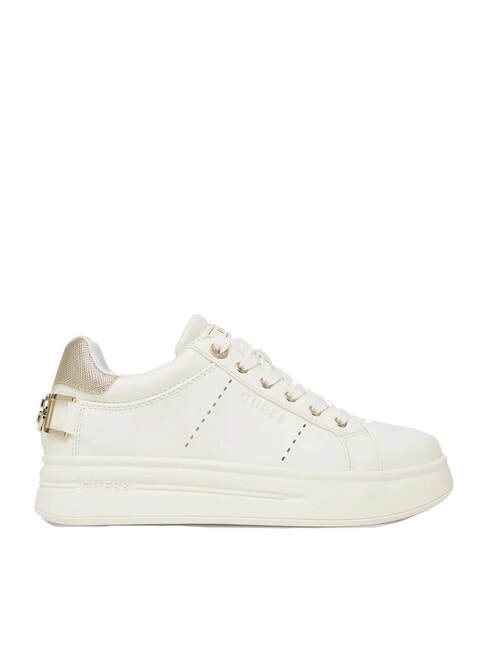 WESLI Baskets or blanc - Chaussures Femme