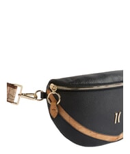 ALVIERO MARTINI PRIMA CLASSE CASTLE Sac banane maxi, en cuir grenat Noir - Sacs pour Femme - 4