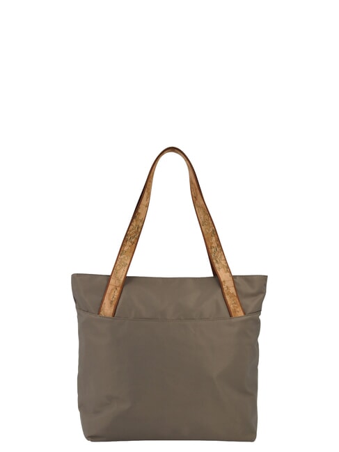 STORMY NYLON Sac de courses en nylon recycl&eacute; tourterelle - Sacs pour Femme