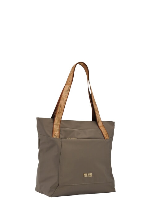 STORMY NYLON Sac de courses en nylon recycl&eacute; tourterelle - Sacs pour Femme