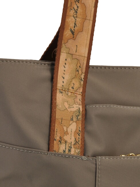 STORMY NYLON Sac de courses en nylon recycl&eacute; tourterelle - Sacs pour Femme