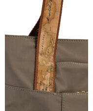 ALVIERO MARTINI PRIMA CLASSE STORMY NYLON Sac de courses en nylon recycl&eacute; tourterelle - Sacs pour Femme - 4