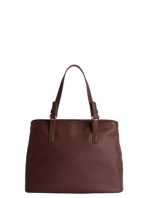 SCOTTISH CAVIAR Sac &agrave; main avec bandouli&egrave;re ajustable acajou - Sacs pour Femme