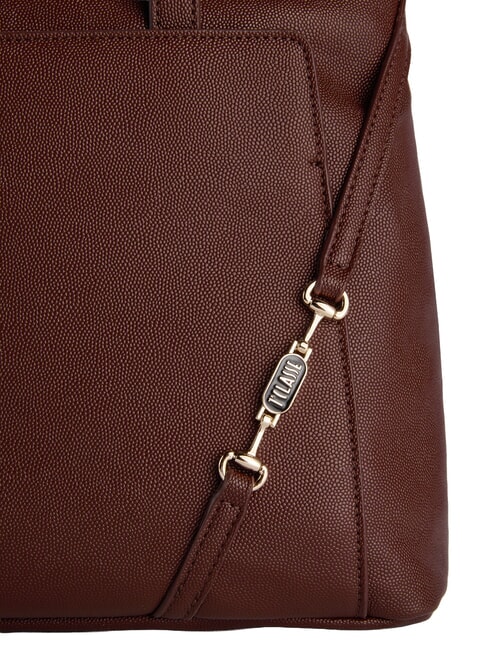 SCOTTISH CAVIAR Sac &agrave; main avec bandouli&egrave;re ajustable acajou - Sacs pour Femme