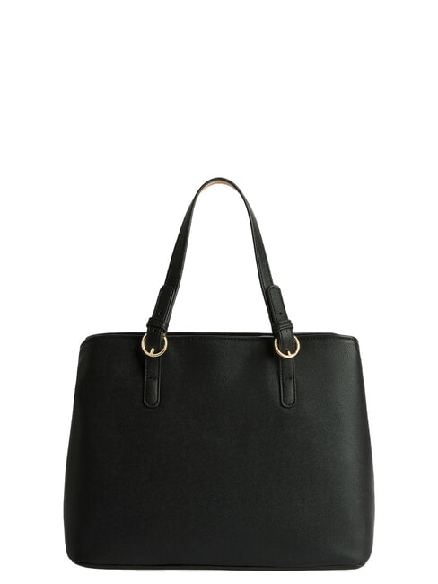 SCOTTISH CAVIAR Sac &agrave; main avec bandouli&egrave;re ajustable Noir - Sacs pour Femme