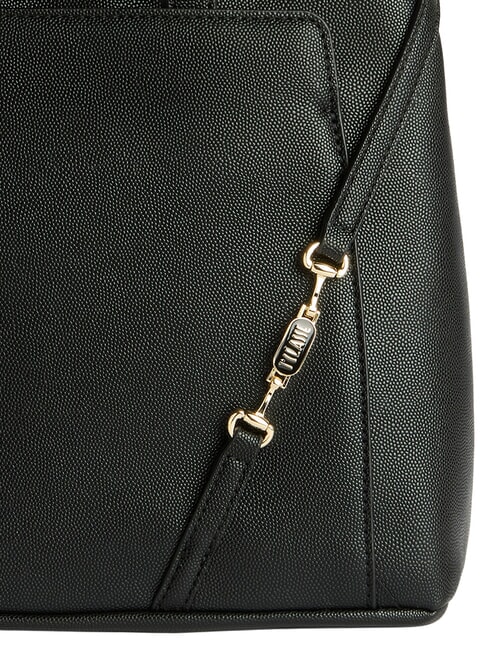 SCOTTISH CAVIAR Sac &agrave; main avec bandouli&egrave;re ajustable Noir - Sacs pour Femme