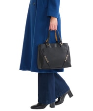 ALVIERO MARTINI PRIMA CLASSE SCOTTISH CAVIAR Sac &agrave; main avec bandouli&egrave;re ajustable Noir - Sacs pour Femme - 2