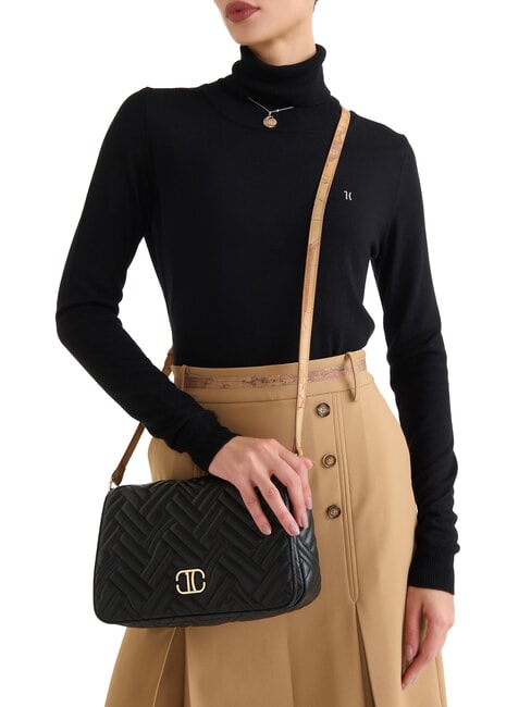 MATELASSE sac bandouli&egrave;re Noir - Sacs pour Femme