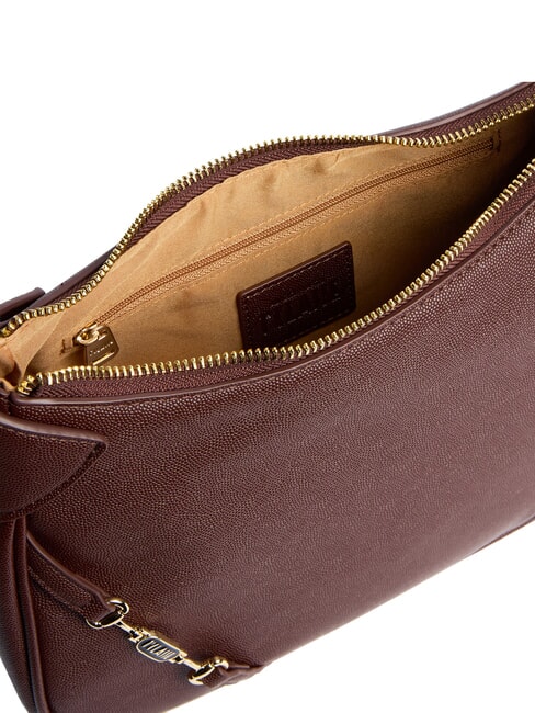 SCOTTISH CAVIAR Sac bandouli&egrave;re ajustable acajou - Sacs pour Femme