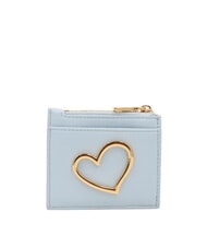 LOVE MOSCHINO HEART TURNLOCK Porte-cartes / Porte-monnaie bleu clair - Portefeuilles Femme - 2