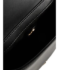 LOVE MOSCHINO BUBBLY LOVE Mini sac bandouli&egrave;re Noir - Sacs pour Femme - 3