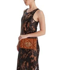 LOVE MOSCHINO EMBOSSED Mini sac bandouli&egrave;re CUIR - Sacs pour Femme - 5