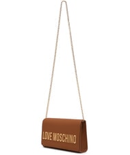 LOVE MOSCHINO SMART DAILY Mini sac bandouli&egrave;re brun - Sacs pour Femme - 3