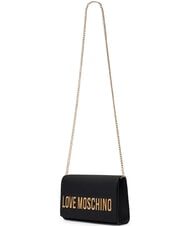 LOVE MOSCHINO SMART DAILY Mini sac bandouli&egrave;re Noir - Sacs pour Femme - 3
