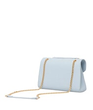 LOVE MOSCHINO HEART TURNLOCK Sac bandouli&egrave;re convertible bleu clair - Sacs pour Femme - 3
